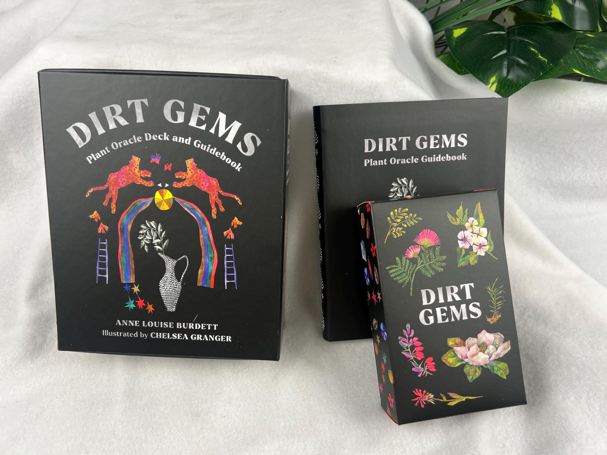 Dirt Gems Plant Oracle Deck and Guidebook Fully Licensed and Original Inclusive Original Tarot Guidebook Home Decor Christmas Gift Birthday-