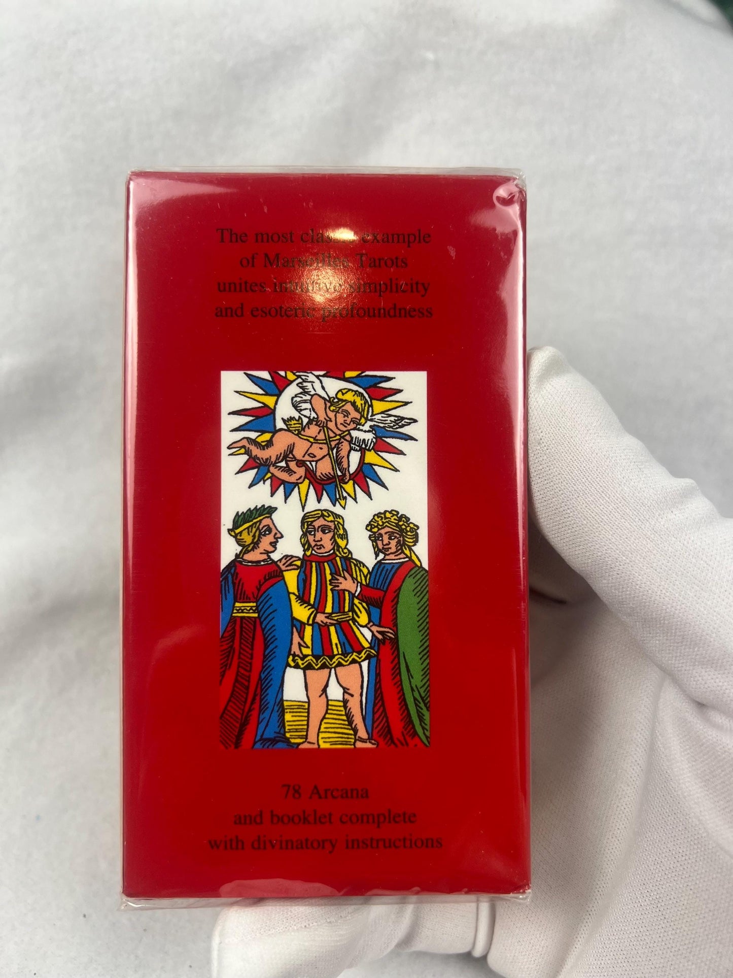 Marseille Tarot Series Tarot Deck Guidebook Cards Fully Licensed and Original and Guidebook Special Gift Game Fortune Lo Scarabeo Home Decor