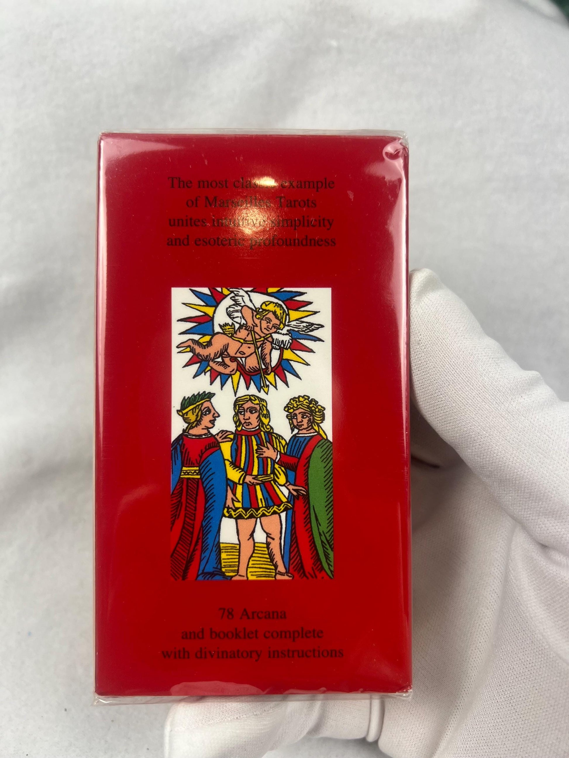 Marseille Tarot Series Tarot Deck Guidebook Cards Fully Licensed and Original and Guidebook Special Gift Game Fortune Lo Scarabeo Home Decor