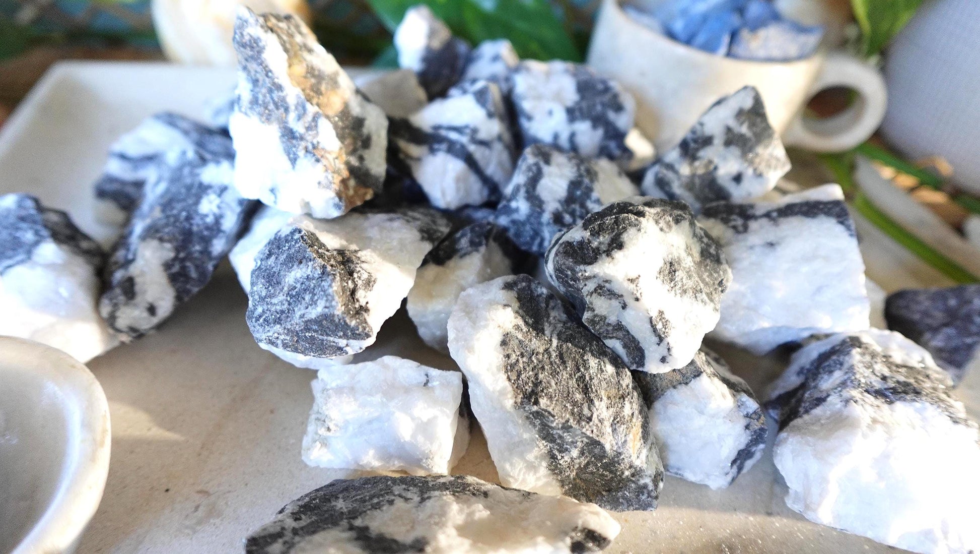 Natural Zebra Jasper Crystals Untreated Stones Arts Home Decor Wholesale minerals School Project Christmas Xmas Home Decor Gift Crafting
