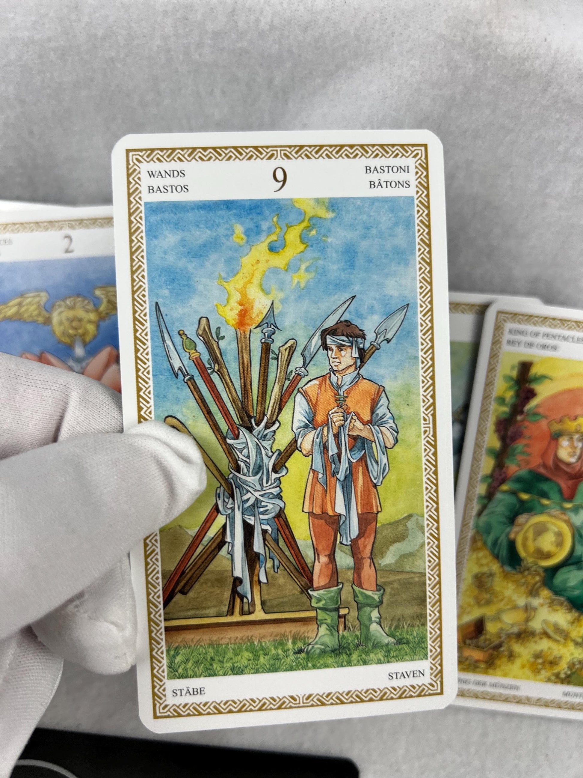 The Three Tradition Lo Scarabeo Tarot Deck Fully Licensed Original Inclusive Tarot Deck Guidebook Collector Edition Birthday Gift Student