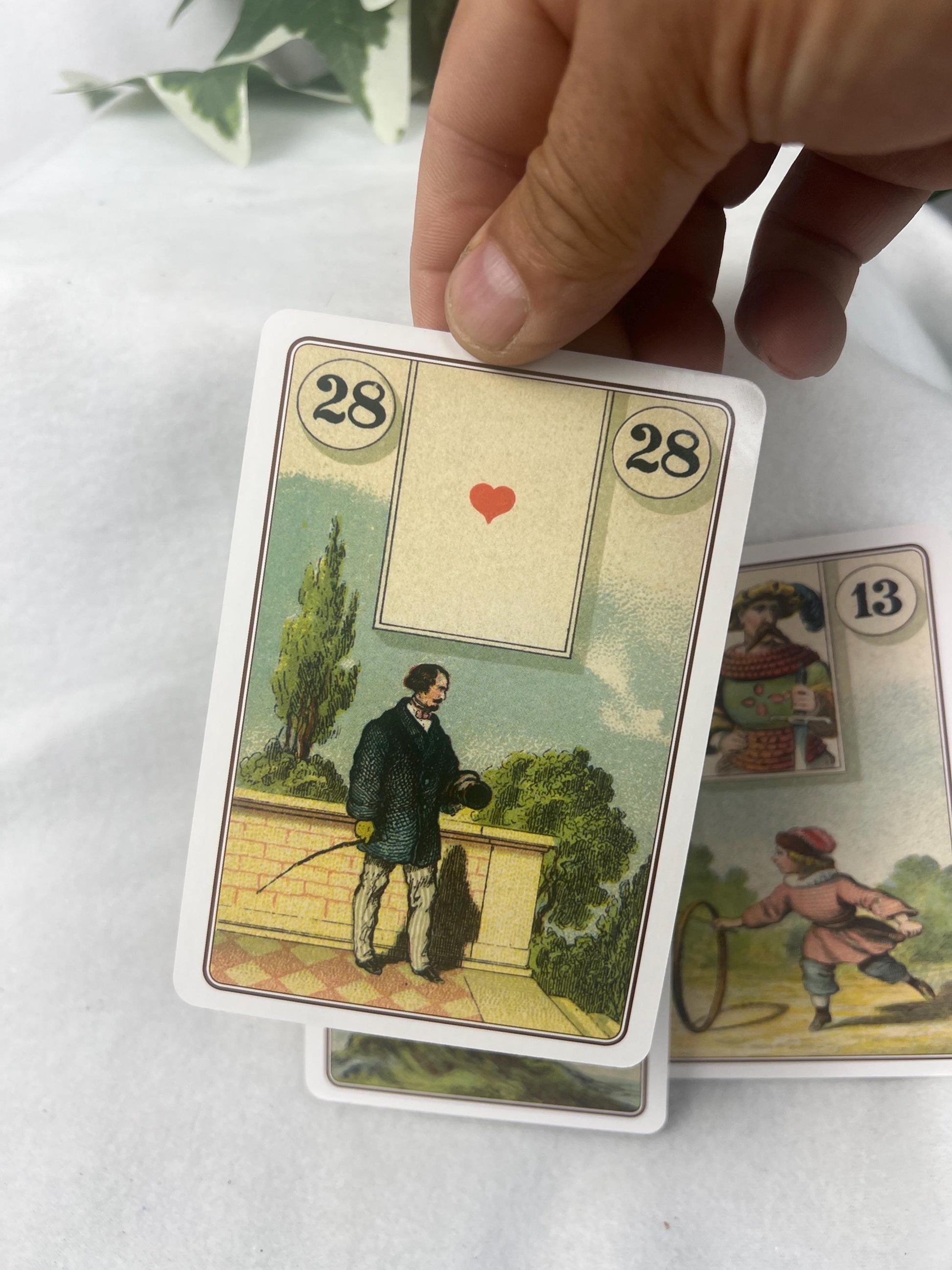 The Lenormand Oracle Card Deck Guidebook 36 Cards Fully Licensed Special Gift Fortune Lo Scarabeo Home Decor Historical Historical Napolean