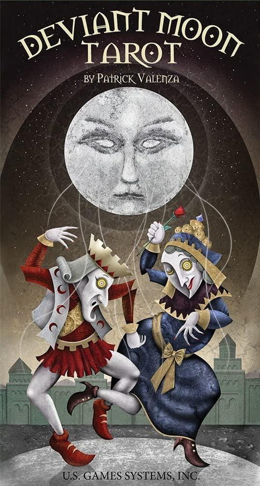 The Deviant Moon Tarot by Patrick Vallenza Fully Licensed and Original Tarot Deck Special Commissioned US Game Systems Inc Gift Fortune