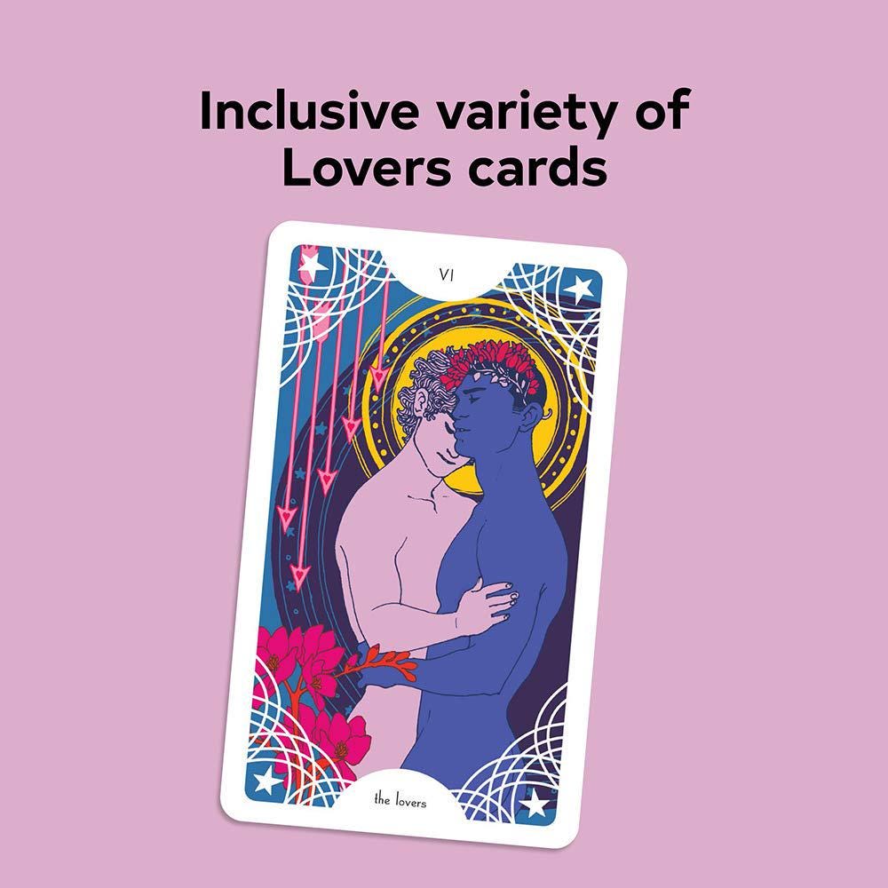 Star Spinner Tarot Inclusive Diverse LGBTQ Deck of Tarot Card Queer Classic Tarot Inclusive Original Fully Licensed Guidebook Gift Xmas