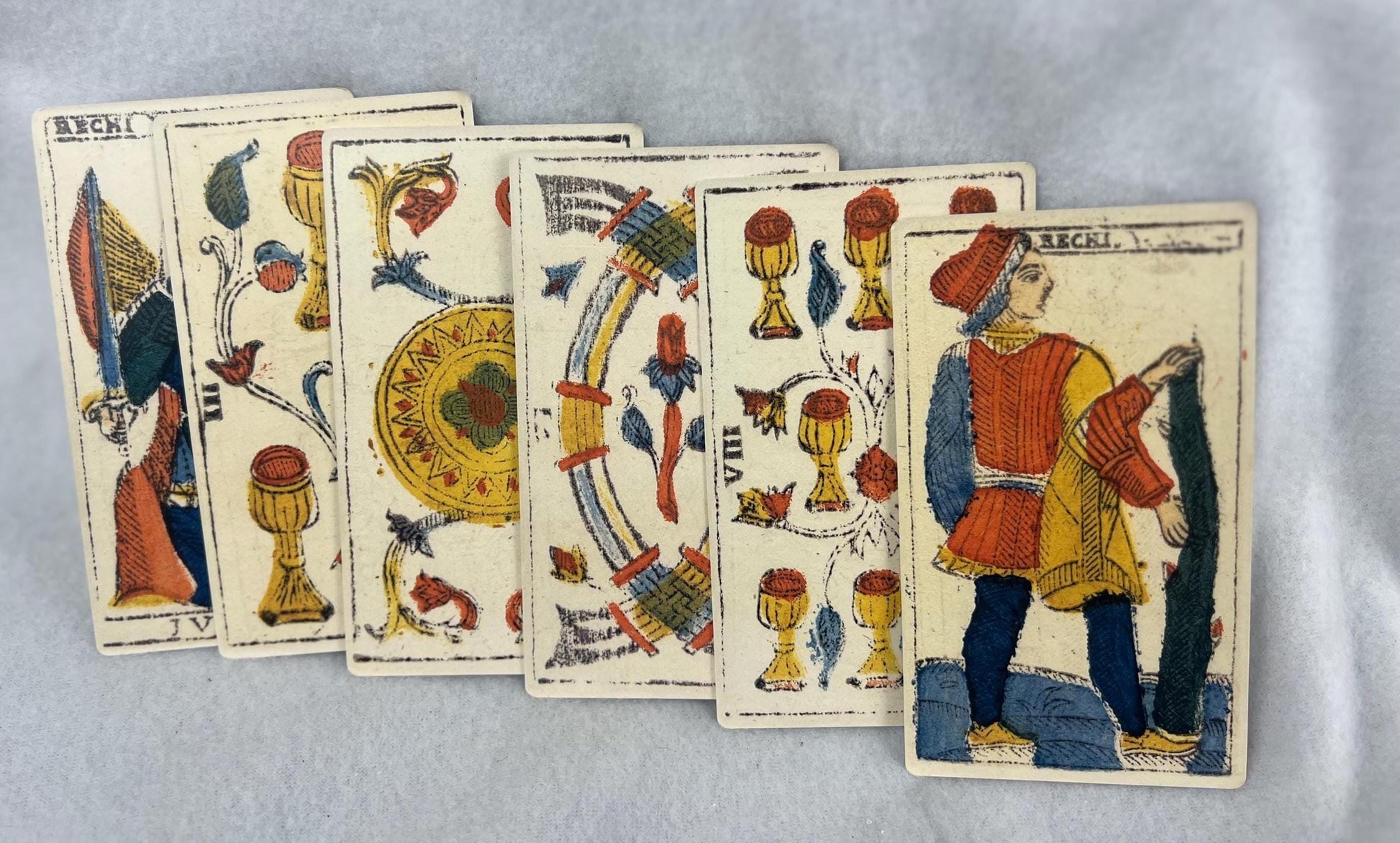 Tarocchi Marsigliesi Fratelli Recchi Torino 1830 Lo Scarabeo Antiqua 78 Cards Fully Licensed Original Inclusive Tarot Guidebook Meditation