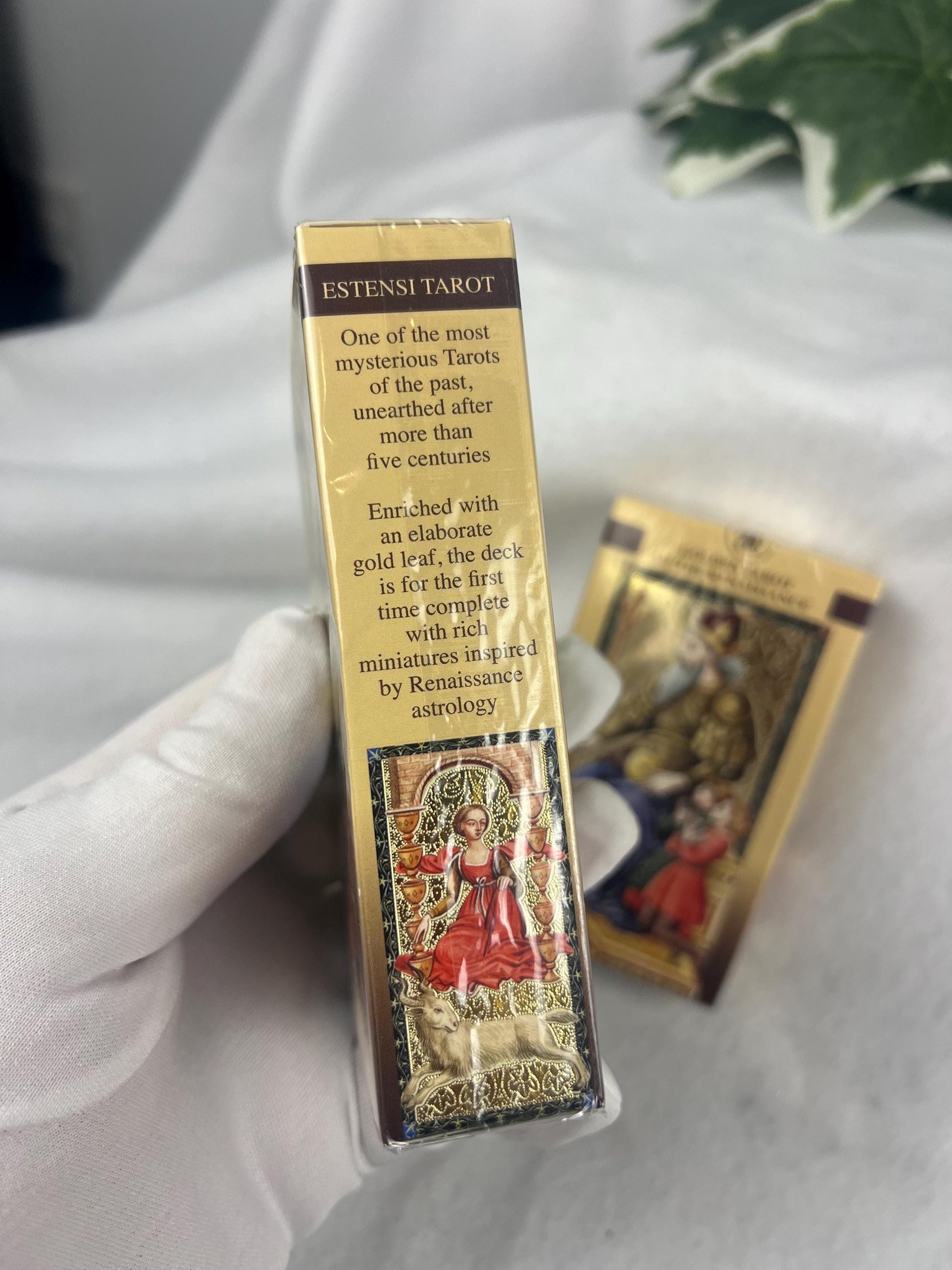 Golden Tarot The Renaissance Historical Deck Fully Licensed Original Tarot Deck Guidebook Collector Lo Scarabeo Edition Birthday 78 Cards