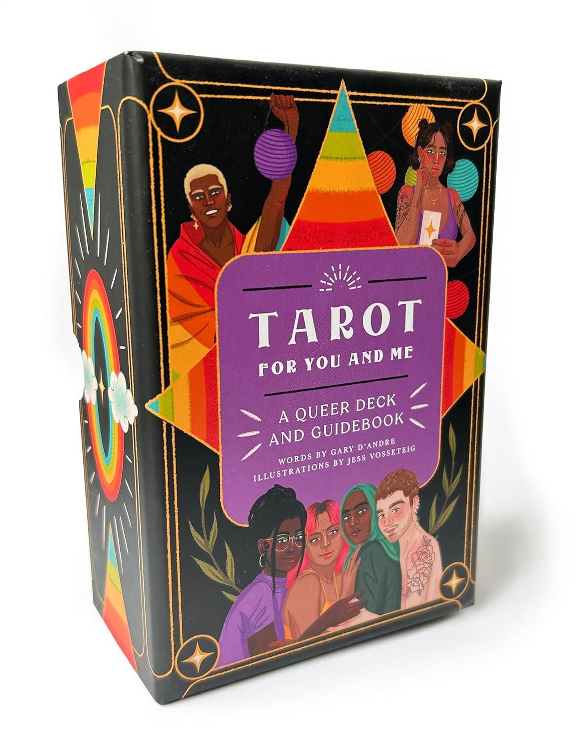 LGBTQ Tarot for you and me Queer 78 Cards & Guidebook Inclusive Deck LGBTQ Cards Fully Licensed Original Inclusive Tarot Deck and Guidebook