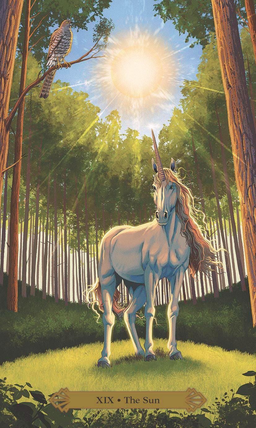 The Celestial Unicorn Tarot Deck and Guidebook Cards Fully Licensed and Original Inclusive Tarot Deck and Guidebook Special Commissioned