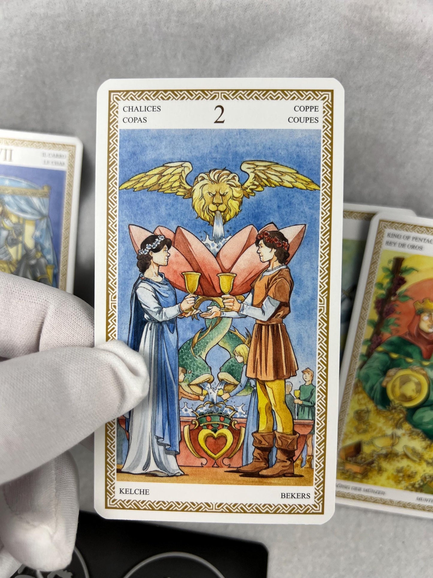 The Three Tradition Lo Scarabeo Tarot Deck Fully Licensed Original Inclusive Tarot Deck Guidebook Collector Edition Birthday Gift Student