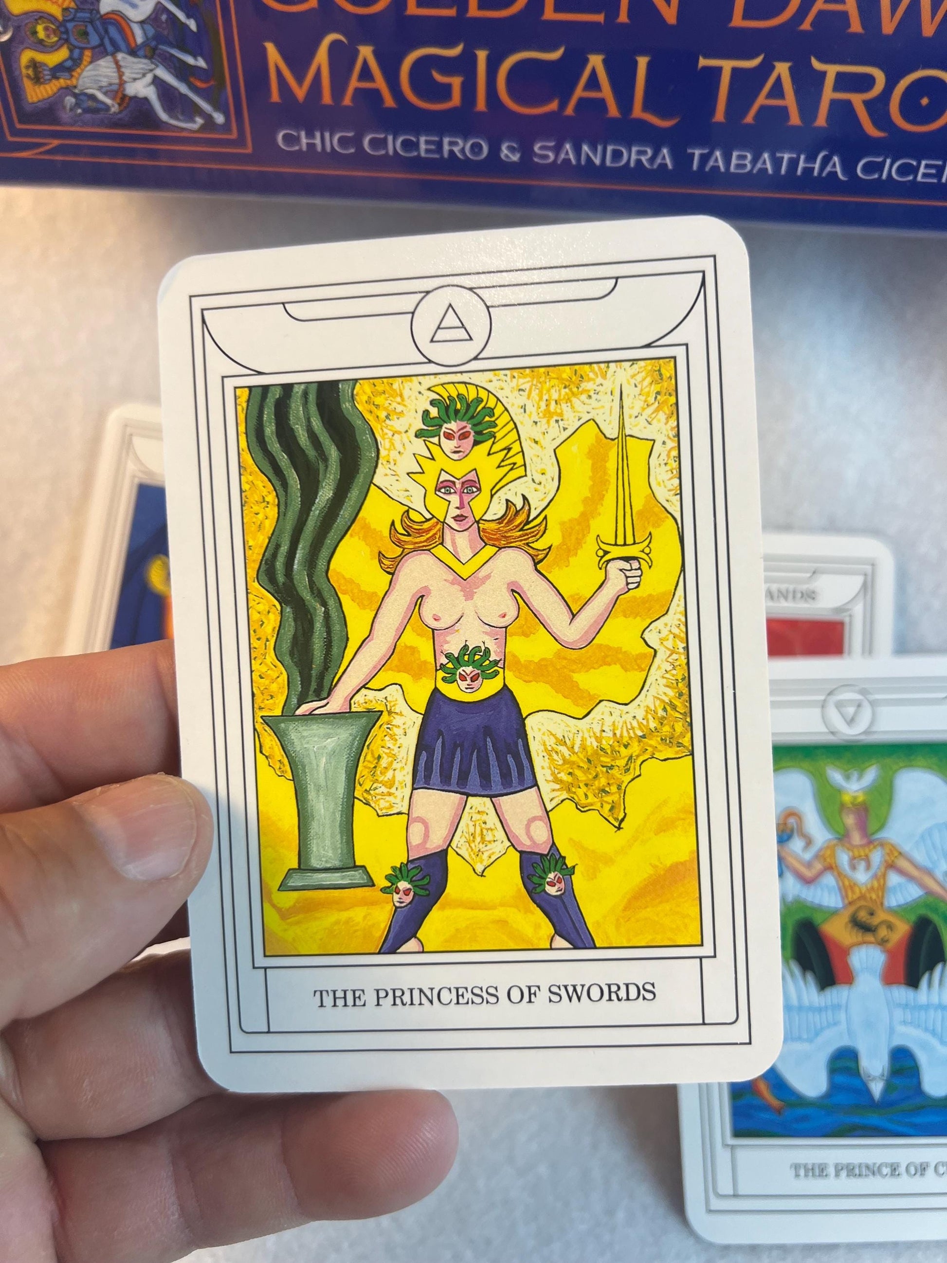The Magical Dawn Tarot Deck Chic Cicero 78 card Original Fully Licensed Artwork Gift Birthday Christmas Tarot Card Game Home Decor Xmas Gift
