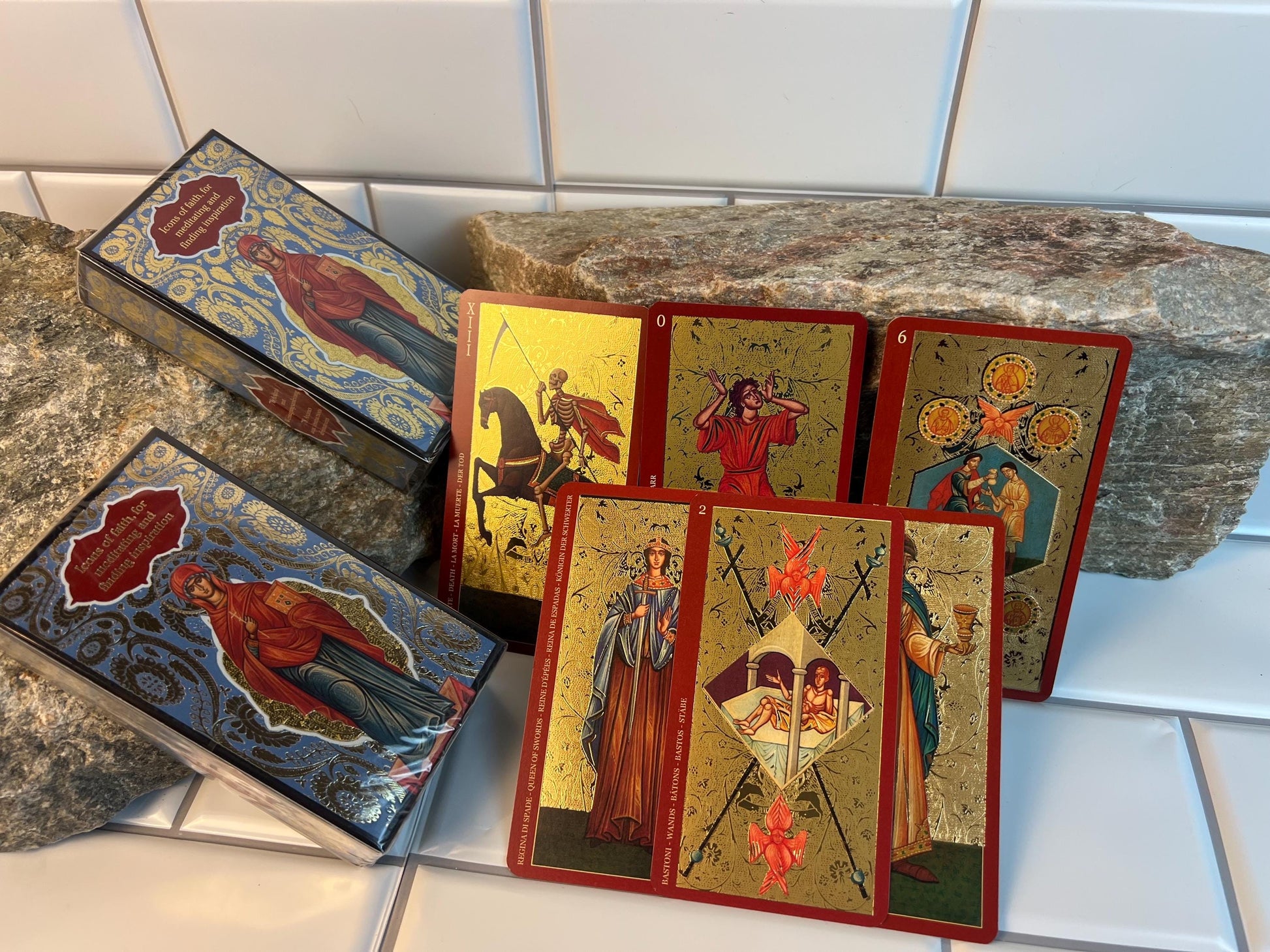 The Golden Tarot of the Tsar Fully Licensed Original Tarot Deck Guidebook Lo Scarabeo Limited Edition Birthday 78 Cards Birthday Xmas Gift