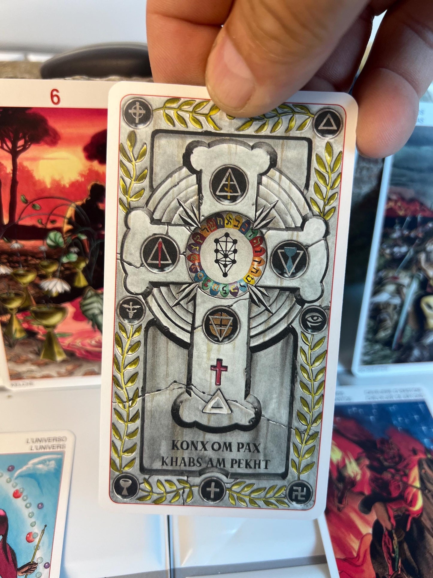 Initiatory Golden Dawn Tarot Fully Licensed Original Tarot Deck Guidebook Lo Scarabeo Limited Edition Birthday 78 Cards Birthday Xmas Gift