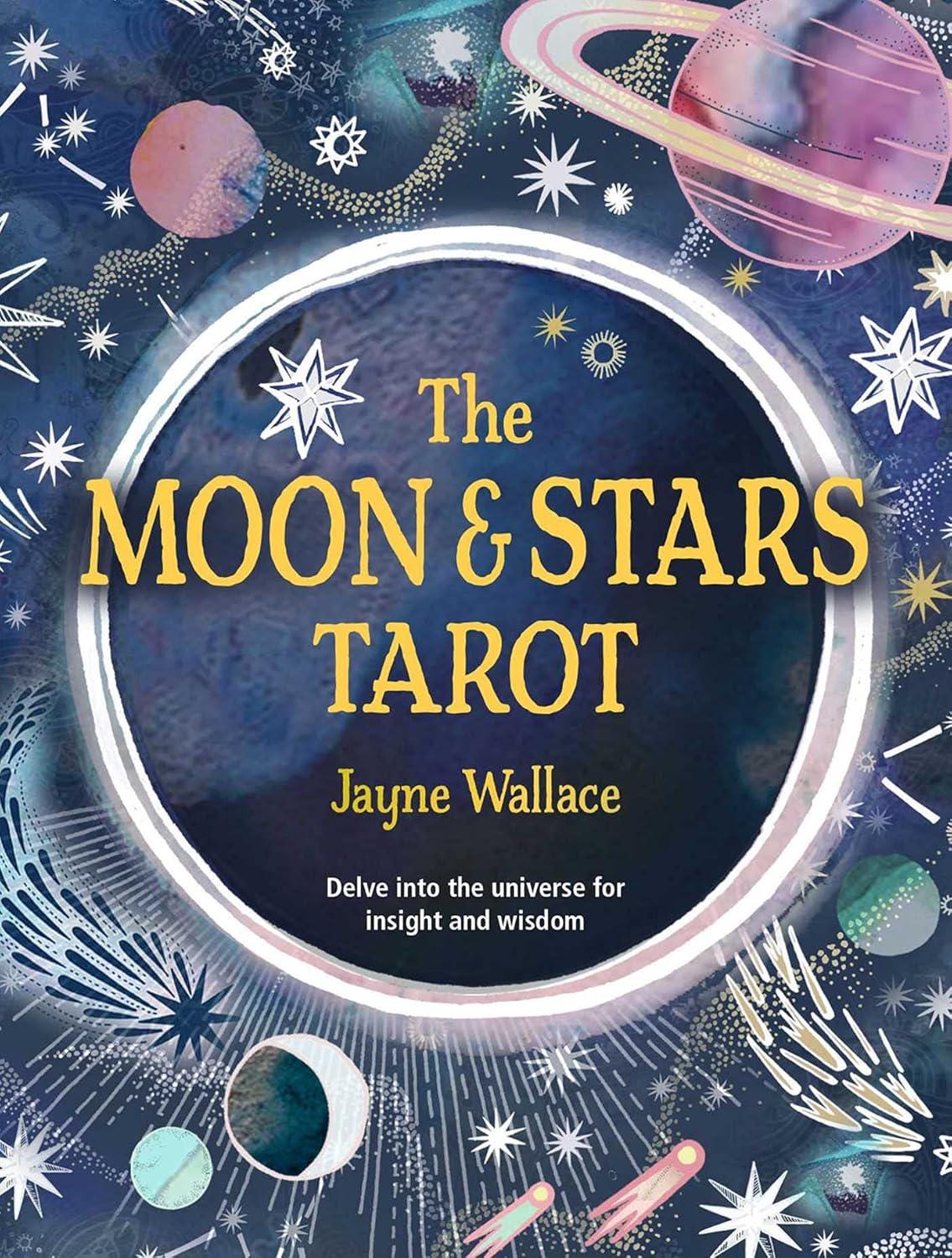 Moon and Stars Tarot Deck Original Fully Licensed Authentic Includes Guidebook Home Decor Fun Card Game Gift Christmas Xmas Student Reading