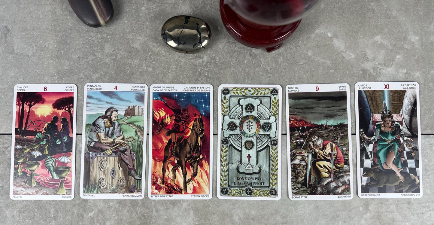 The Magical Dawn Tarot Deck Chic Cicero 78 card Original Fully Licensed Artwork Gift Birthday Christmas Tarot Card Game Home Decor Xmas Gift