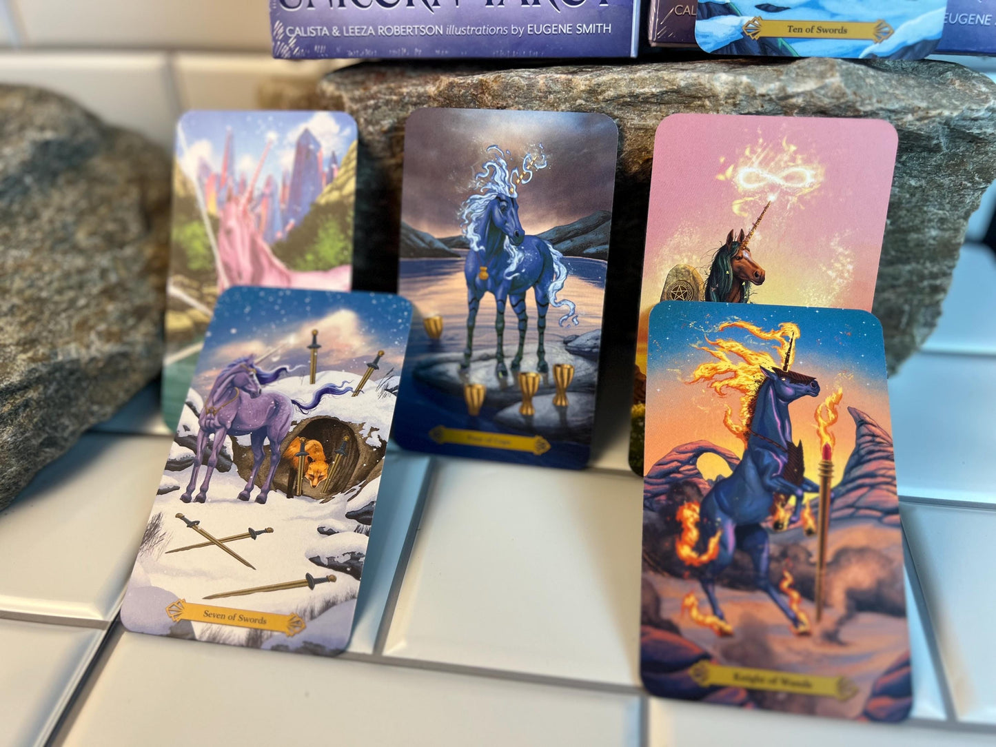The Celestial Unicorn Tarot Deck and Guidebook Cards Fully Licensed and Original Inclusive Tarot Deck and Guidebook Special Commissioned