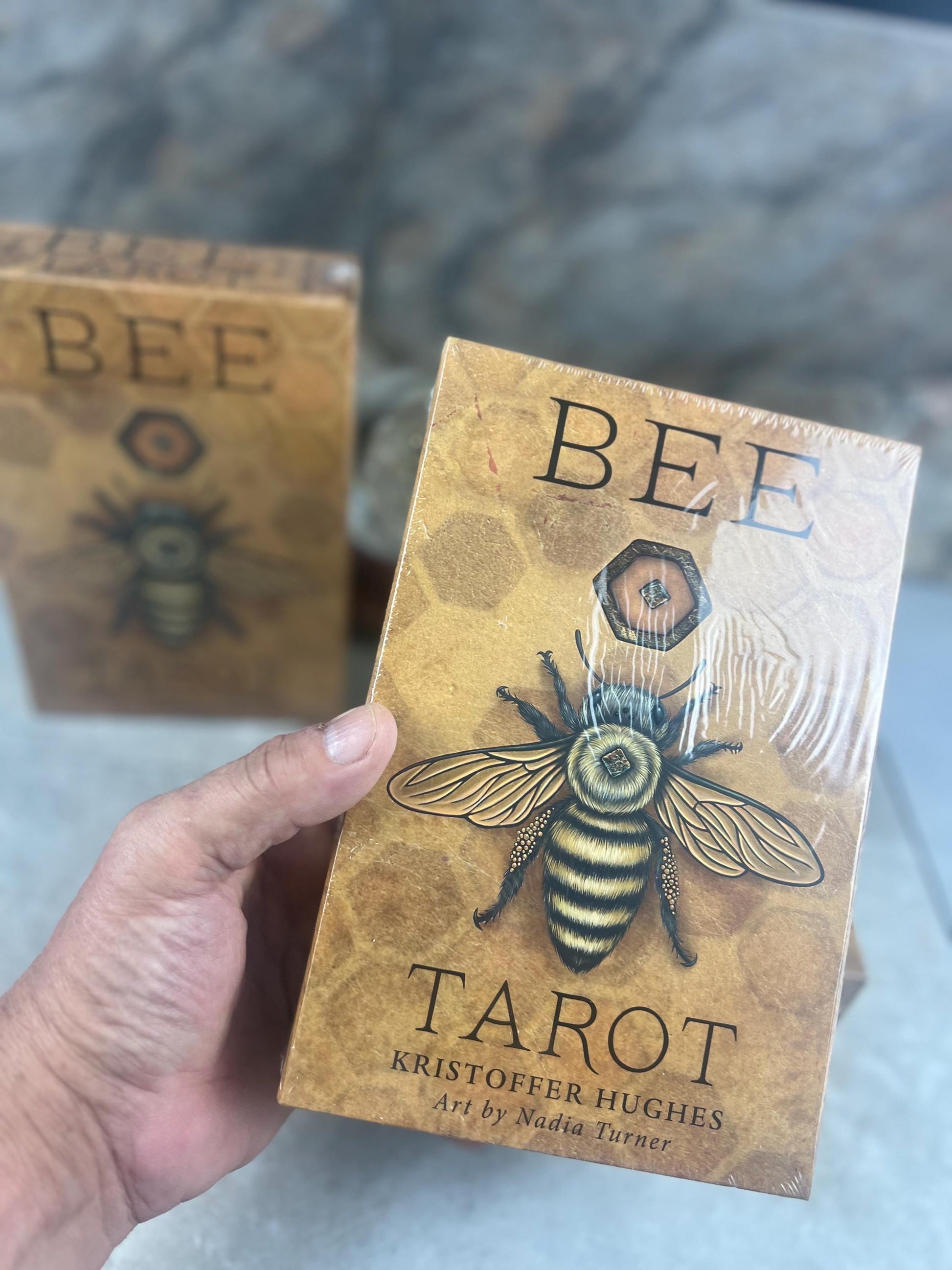 The Bee Tarot Original Fully Licensed Hughes and Turner Card Future Meditation Distraction Anxiety Fortune Christmas Xmas Gift Deck