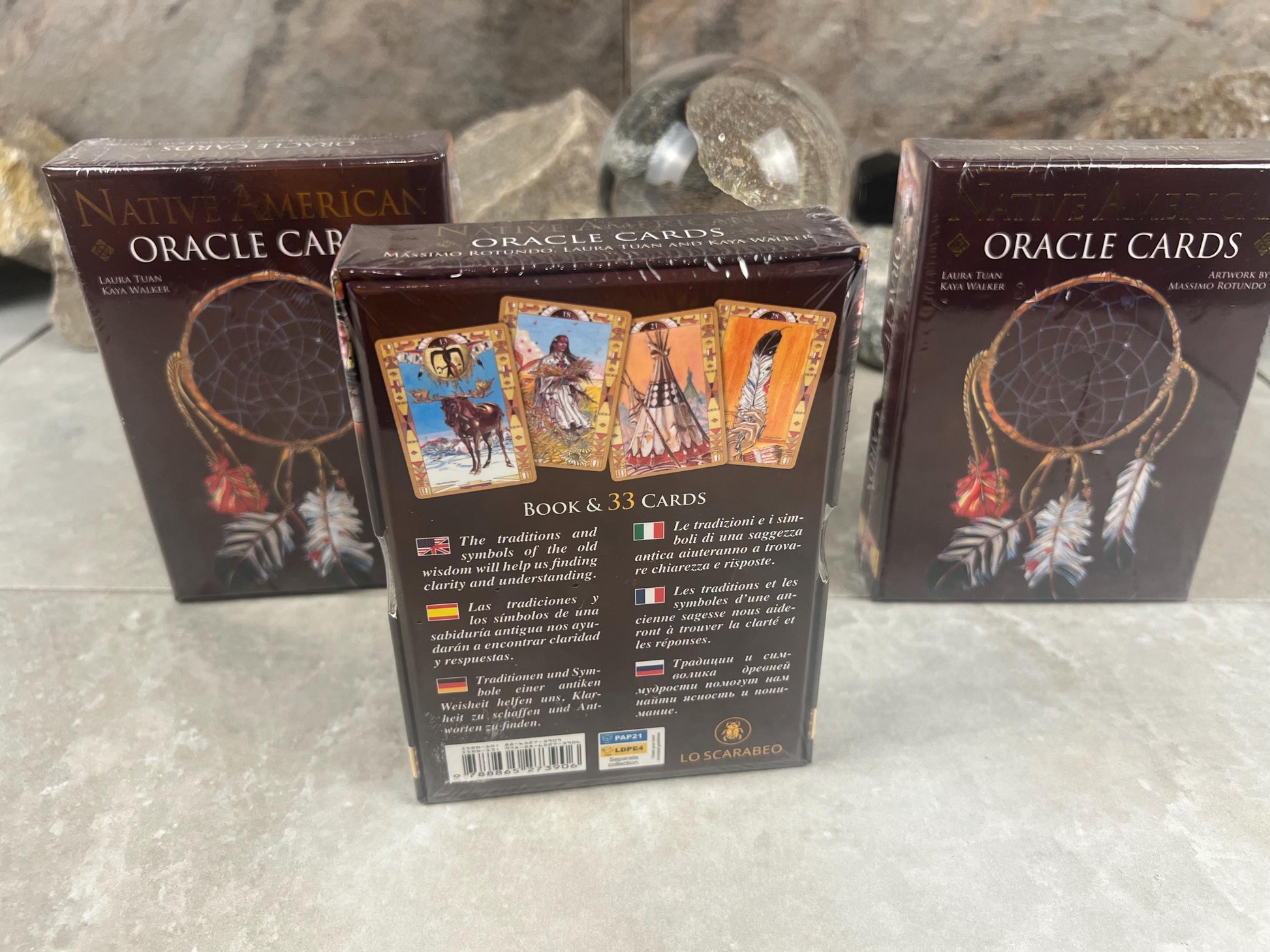 Native American Oracle Cards Illustrated Guidebook & Cards Christmas Xmas