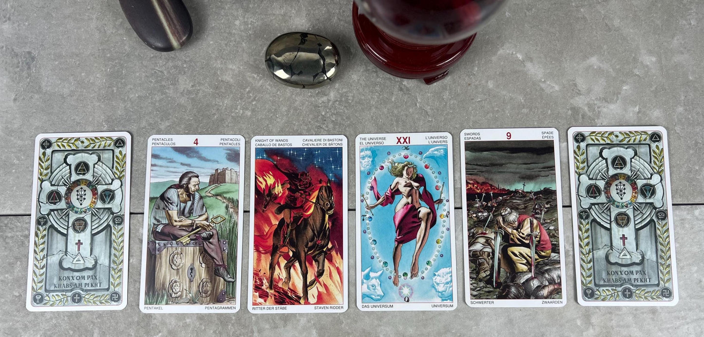The Magical Dawn Tarot Deck Chic Cicero 78 card Original Fully Licensed Artwork Gift Birthday Christmas Tarot Card Game Home Decor Xmas Gift