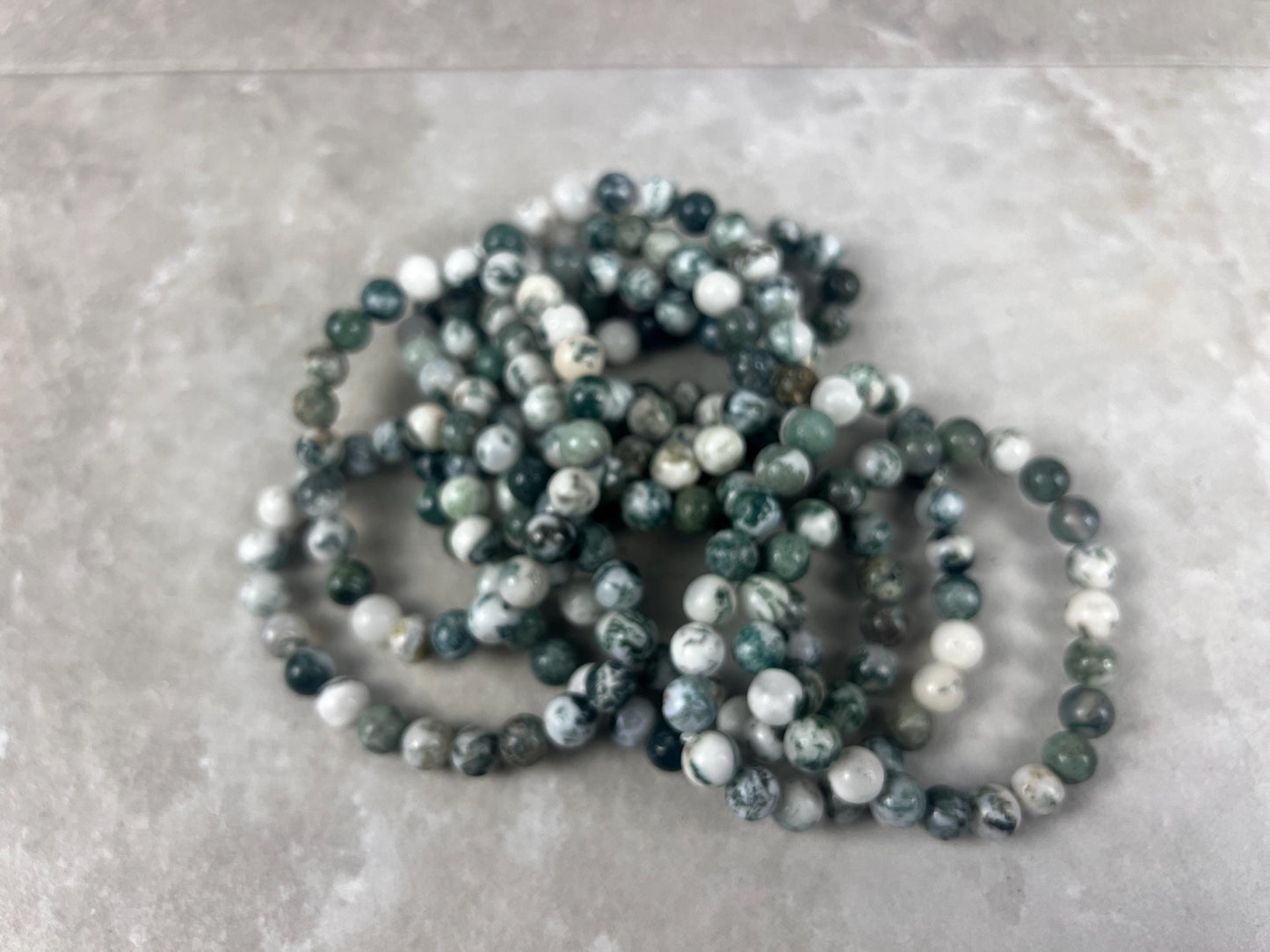 Natural Crystal Gemstone Bead Bracelet Unisex Healing Jewelry Bulk Buy Wholesale