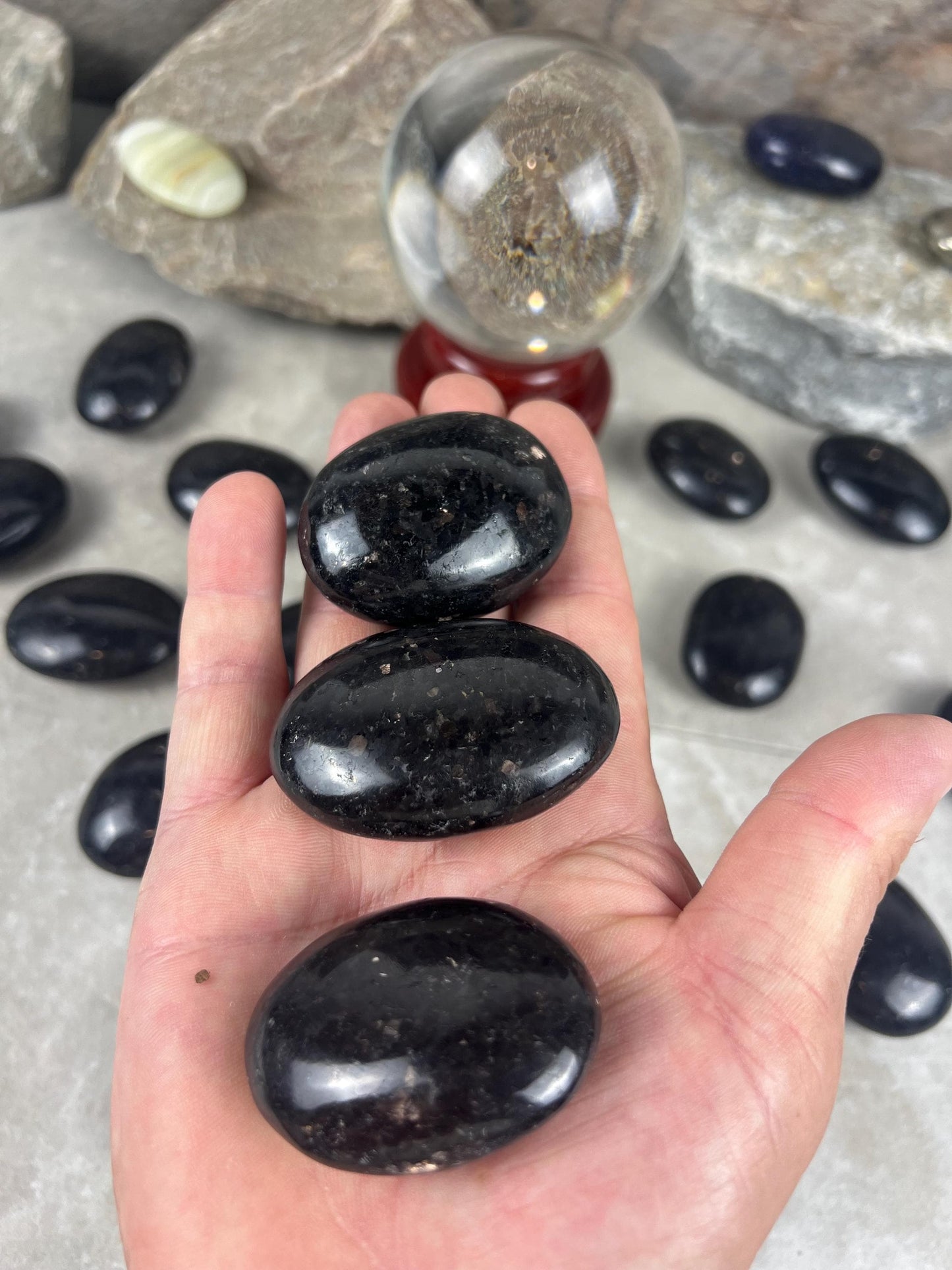 Galaxy Copper Palm Stone Congolese Copper Crystal Worry Stone Anxiety Distraction Gift Crystal Christmas Birthday Meditation