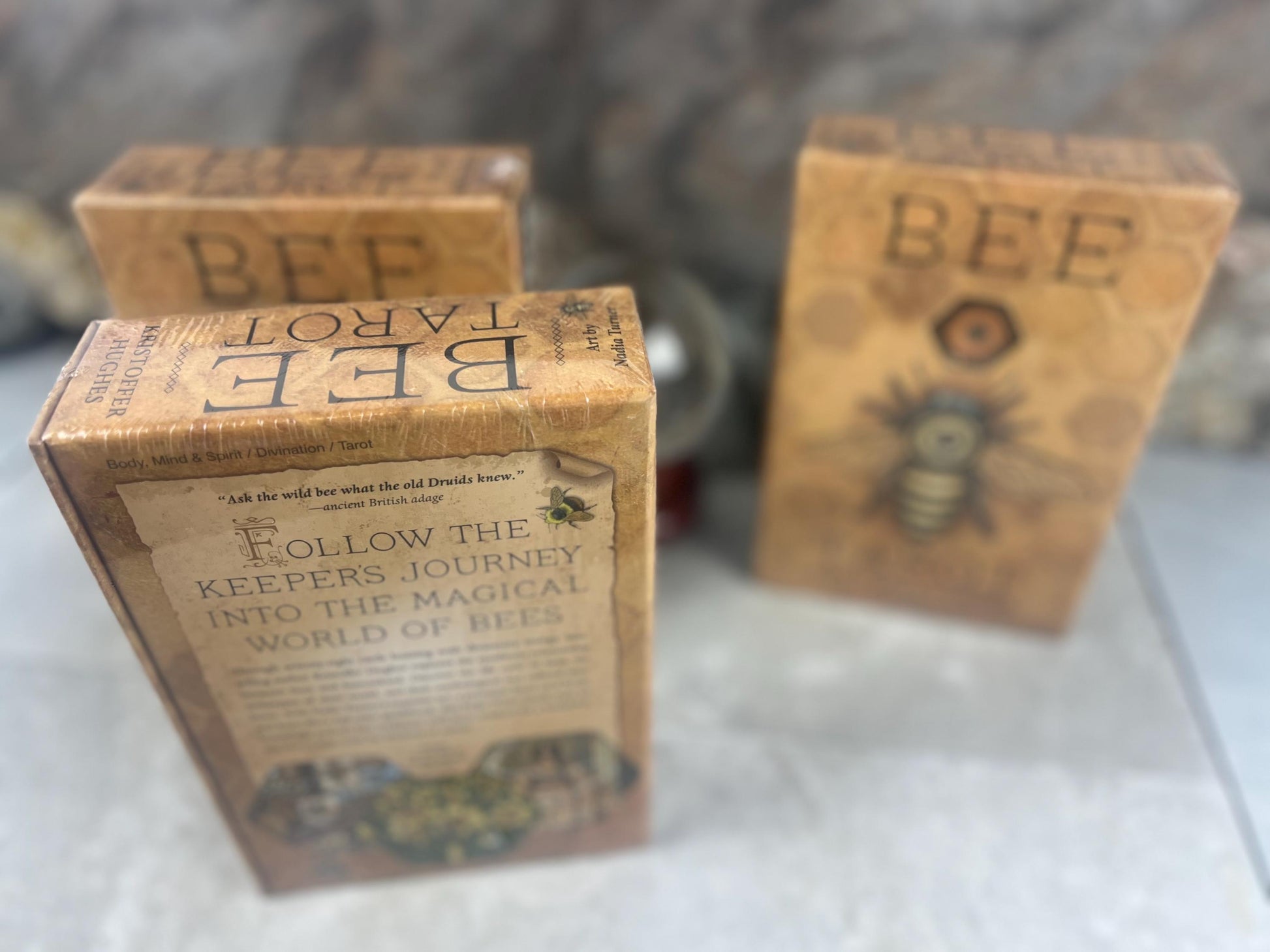 The Bee Tarot Original Fully Licensed Hughes and Turner Card Future Meditation Distraction Anxiety Fortune Christmas Xmas Gift Deck