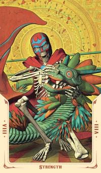 Santa Muerte Tarot Deck with Guidebook