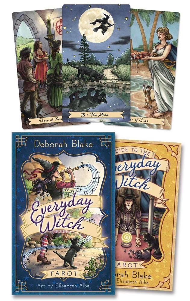 Everyday Witch Tarot Deck: 78 Cards with Guidebook