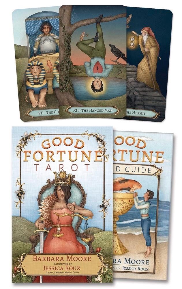 Good Fortune Tarot deck Original Llewelyn Fully Licensed with guidebook