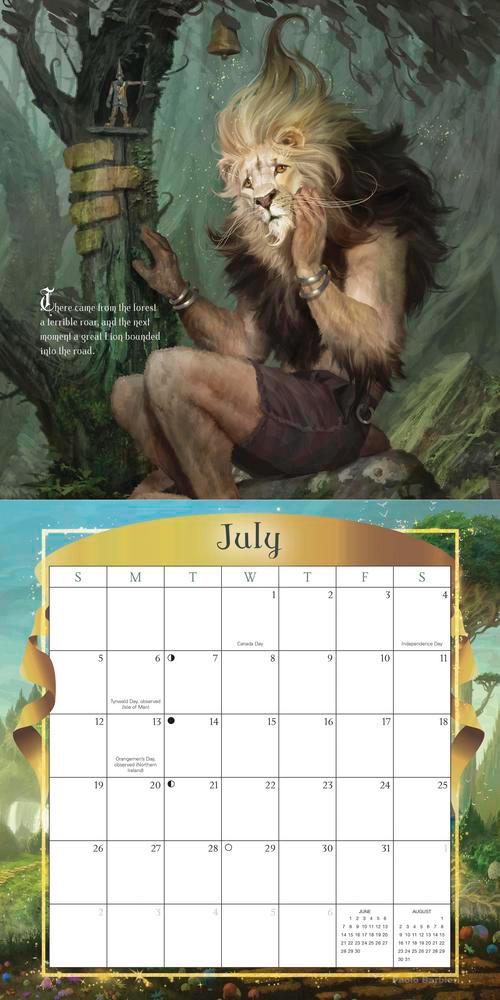 Llewellyn's 2026 Wizard of Oz Calendar Paolo Barbieri