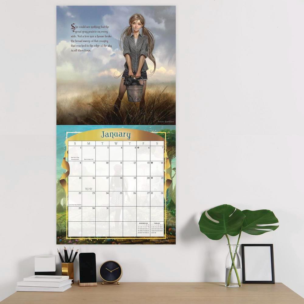 Llewellyn's 2026 Wizard of Oz Calendar Paolo Barbieri