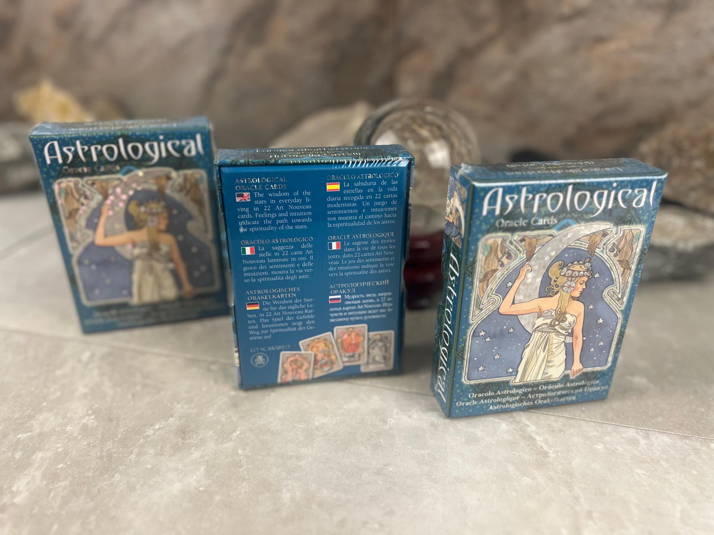Astrological Oracle Cards Llewelyn Illustrated Guidebook & Cards Birthday Tarot Deck Christmas Xmas