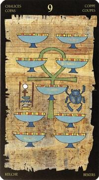 Egyptian Tarot: Lo Scarabeo Cards & Guidebook - Fortune Telling