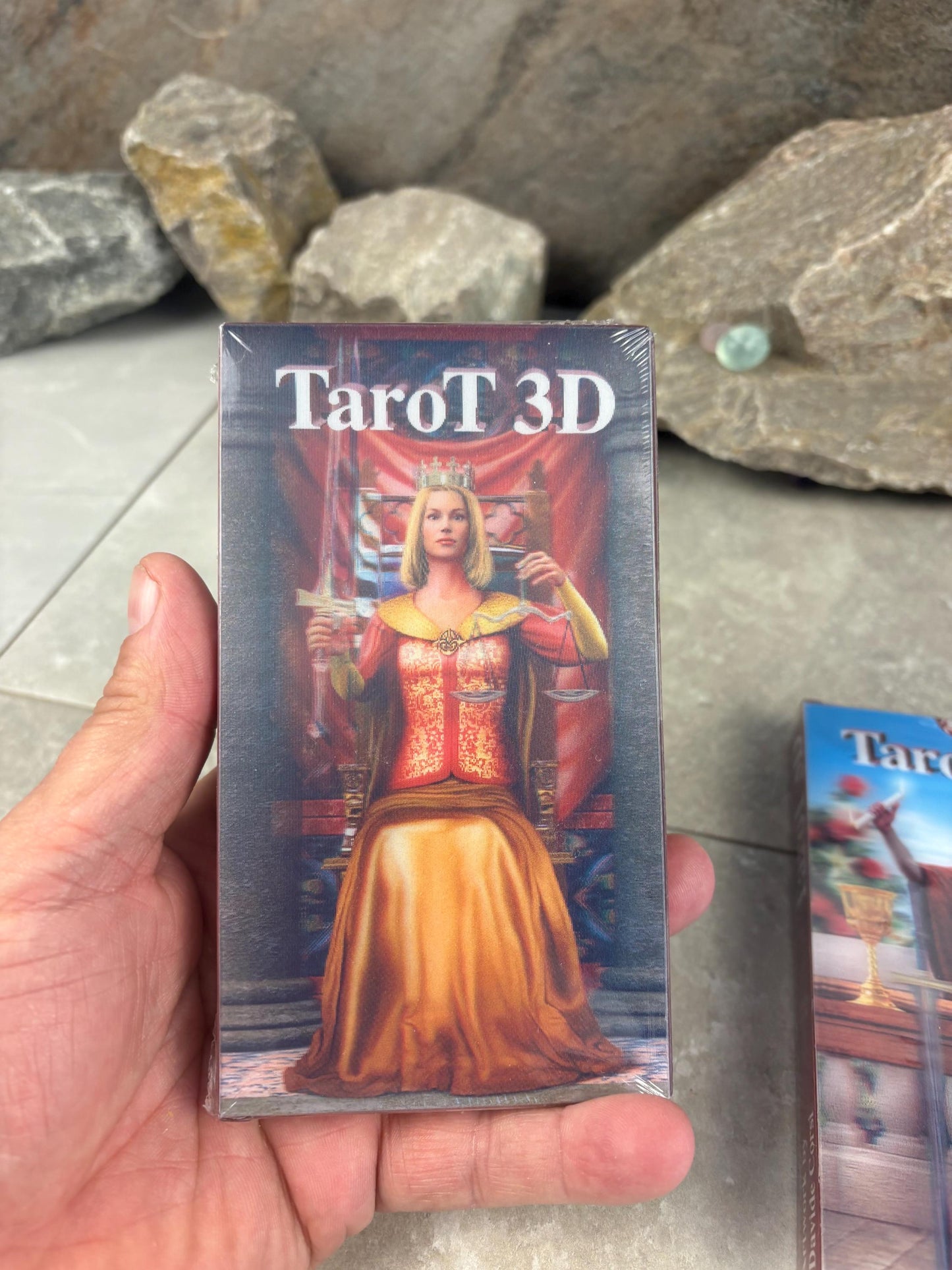 3D Tarot Deck All 22 Major Arcana Cards Fully Licensed and Original Inclusive Tarot Deck Cards Guidebook Home Decor Gift