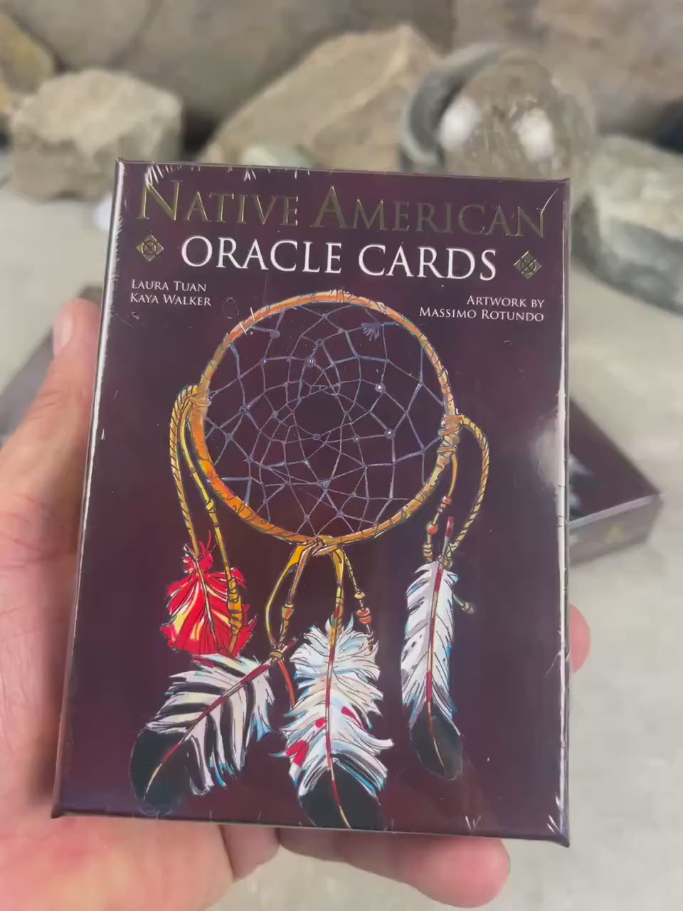 Native American Oracle Cards Illustrated Guidebook & Cards Christmas Xmas