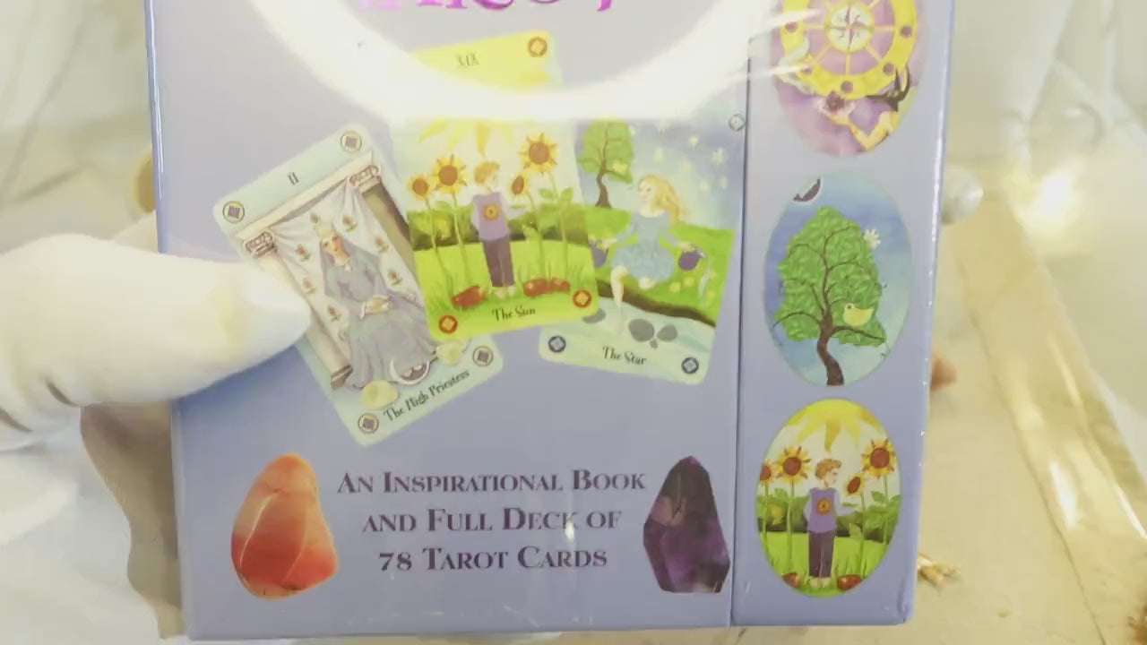 The Crystal Tarot Deck: Authentic 78-Card Set with Guidebook Collector Edition Original Authentic Fully Licensed