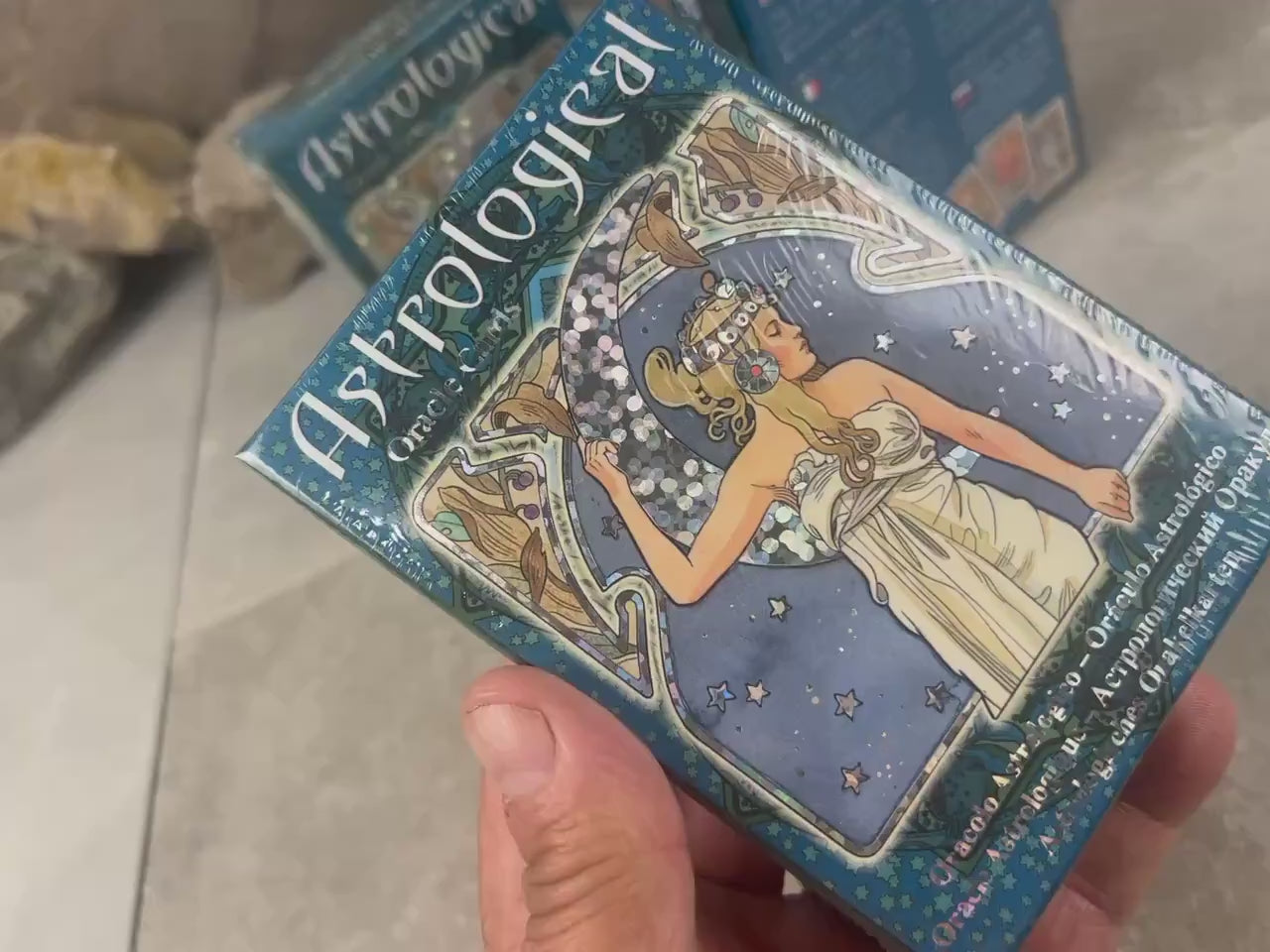 Astrological Oracle Cards Llewelyn  Illustrated Guidebook & Cards Birthday Tarot Deck Christmas Xmas