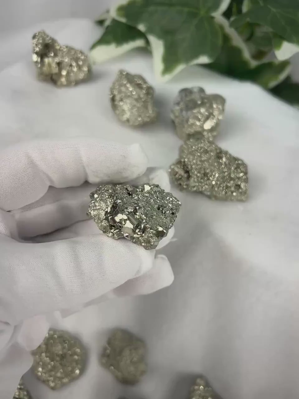 Iron Pyrite Crystal Cluster: Grade A Fools Gold, Home Decor