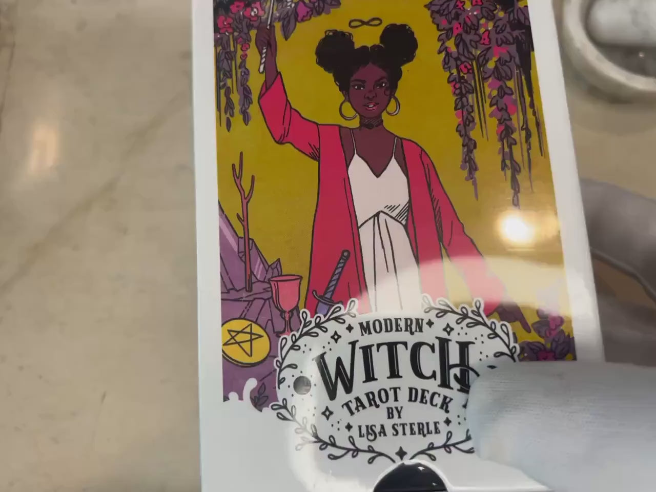 The Modern Witches Tarot Deck by Lisa Sterle: Original Licensed Fortune Telling Gift