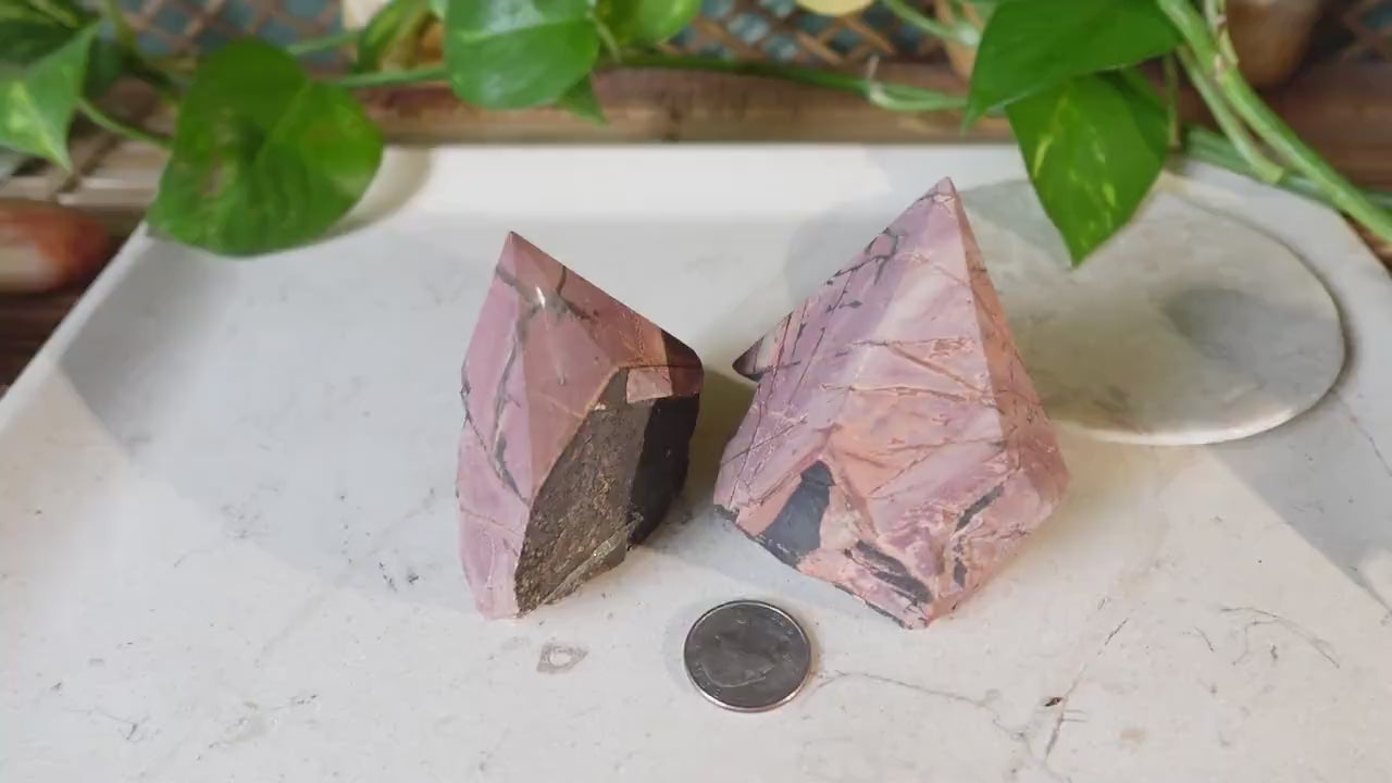 Rare Cherry Creek Jasper Carved Crystal Raw Point Anxiety Crystal Polished Raw Home Decor Christmas Xmas Gift Birthday Polished Worry Stone