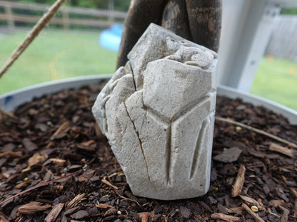 Hand Carved Quartz Mice Sculpture: Crystal Chakra Decor (388g)