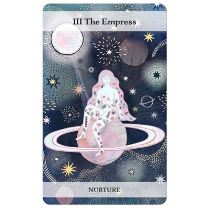 Moon and Stars Tarot Deck 78 Cards Fully Licensed and Original Inclusive Tarot Deck Guidebook Home Decor Gift