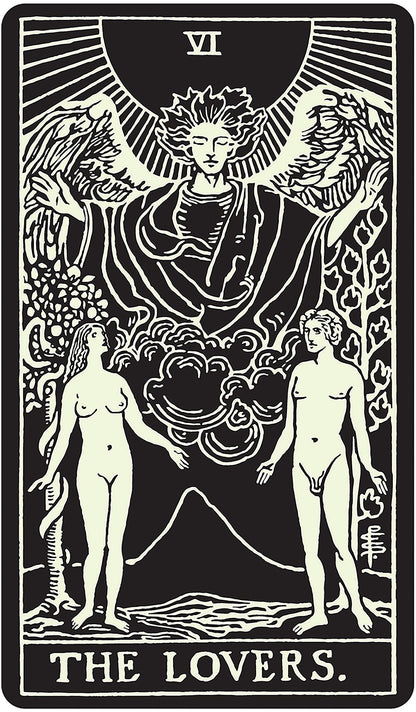 Glow in the Dark Tarot Deck 78 Cards Fully Licensed and Original Inclusive Tarot Deck Guidebook Home Decor Gift