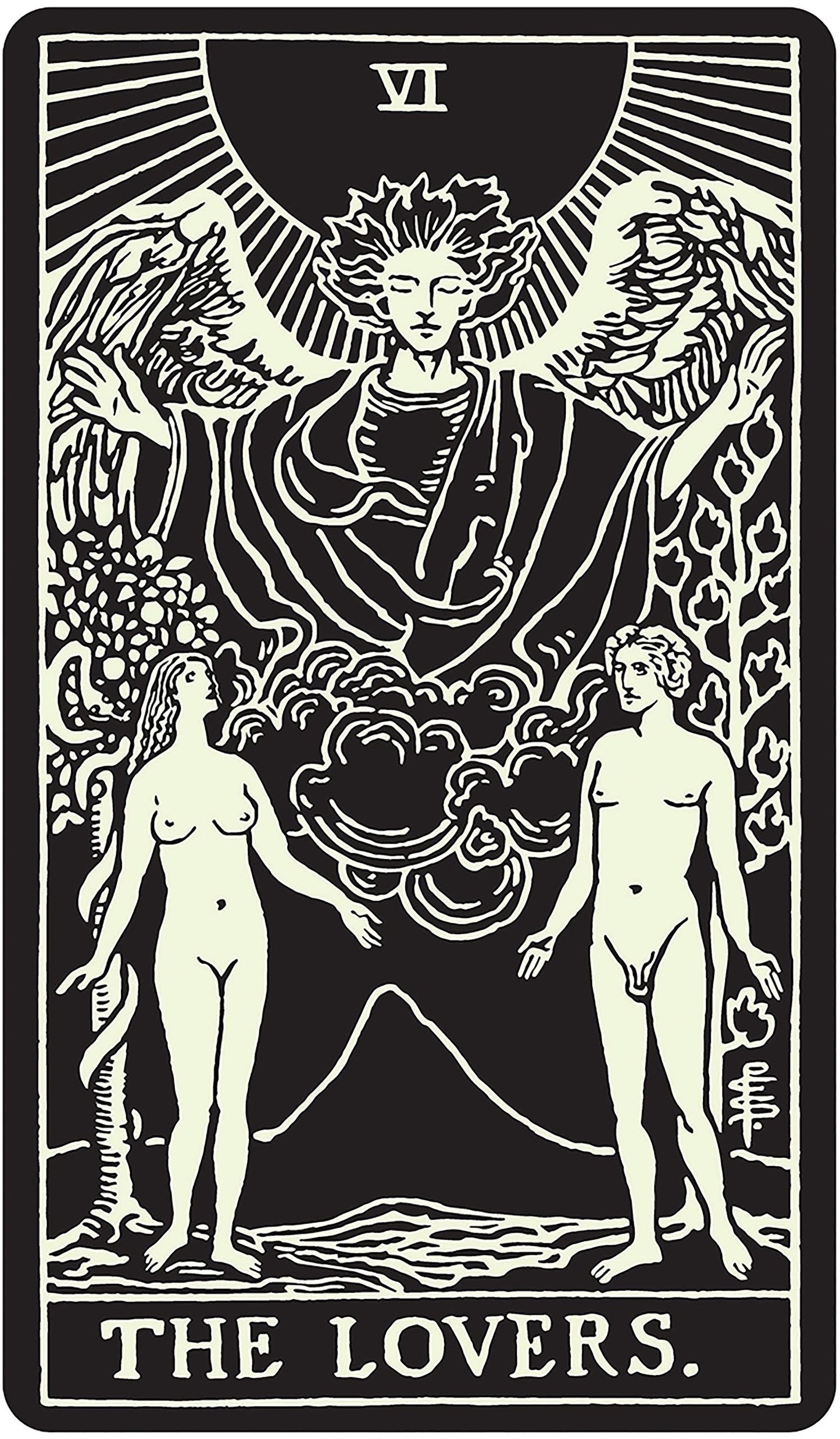 Glow in the Dark Tarot Deck 78 Cards Fully Licensed and Original Inclusive Tarot Deck Guidebook Home Decor Gift