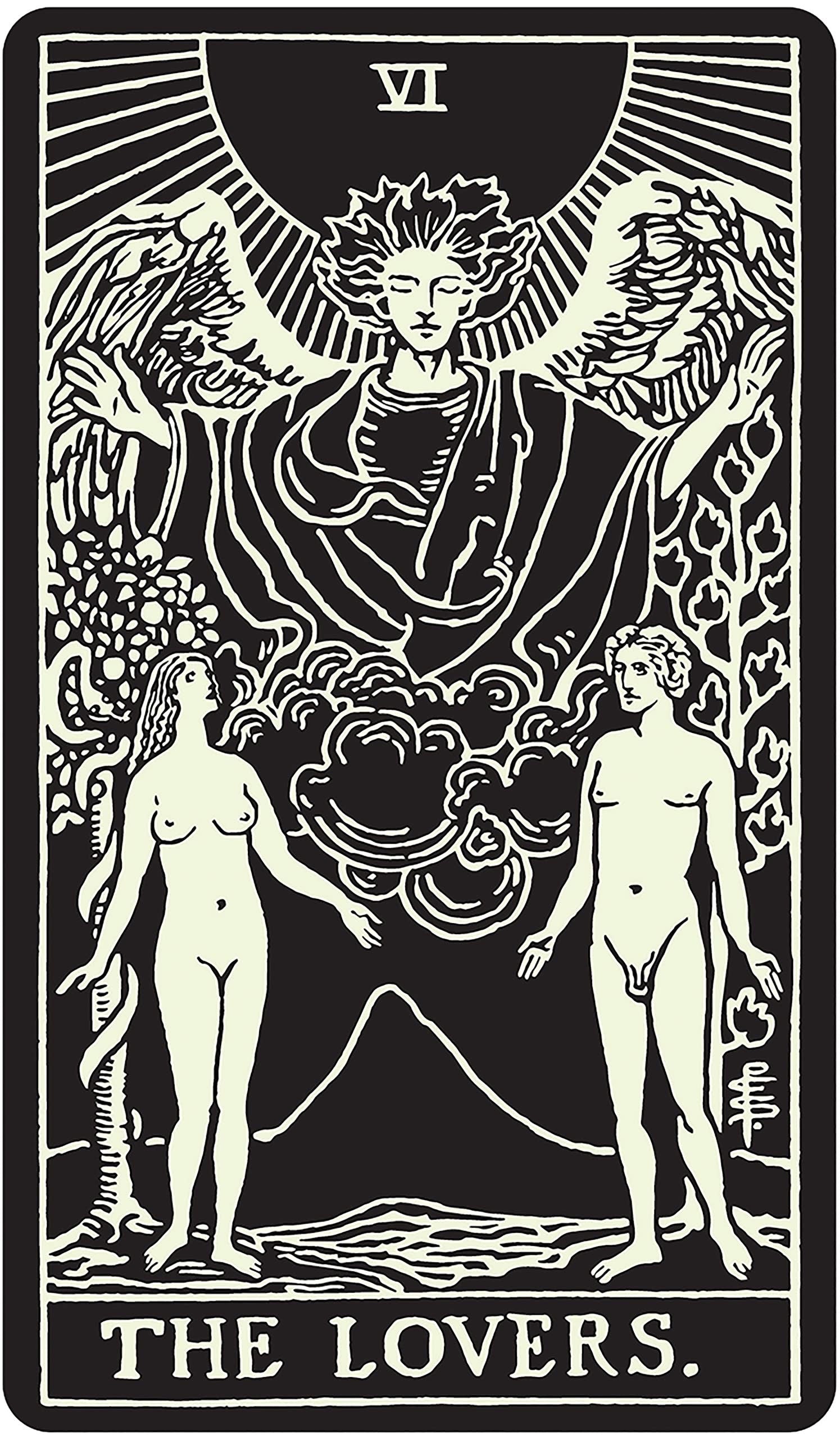 Glow in the Dark Tarot Deck 78 Cards Fully Licensed and Original Inclusive Tarot Deck Guidebook Home Decor Gift
