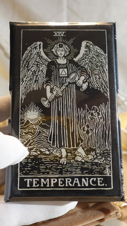 Glow in the Dark Tarot Deck 78 Cards Fully Licensed and Original Inclusive Tarot Deck Guidebook Home Decor Gift