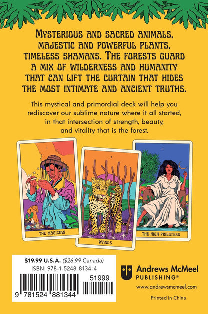 Mystical Forest Tarot Deck: Original Art, Guidebook & Amazon Inspiration