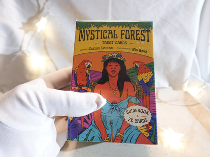 Mystical Forest Tarot Card Deck 78 Cards Fully Licensed and Original Inclusive Tarot Deck Guidebook Home Decor Gift