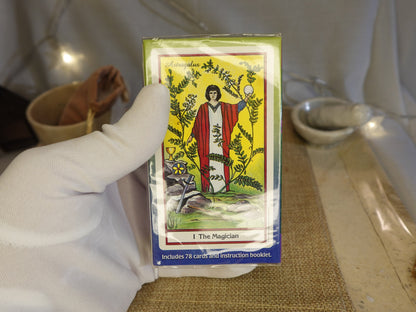 The Herbal Tarot Deck and Book Kit 78 Card Fully Licensed and Original Inclusive Tarot Deck Guidebook Home Decor Gift