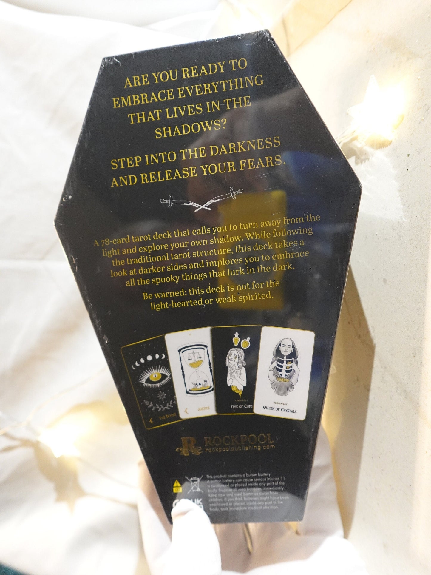 The Macabre Tarot Deck 78 card deck and 128-page book Cards authentic and