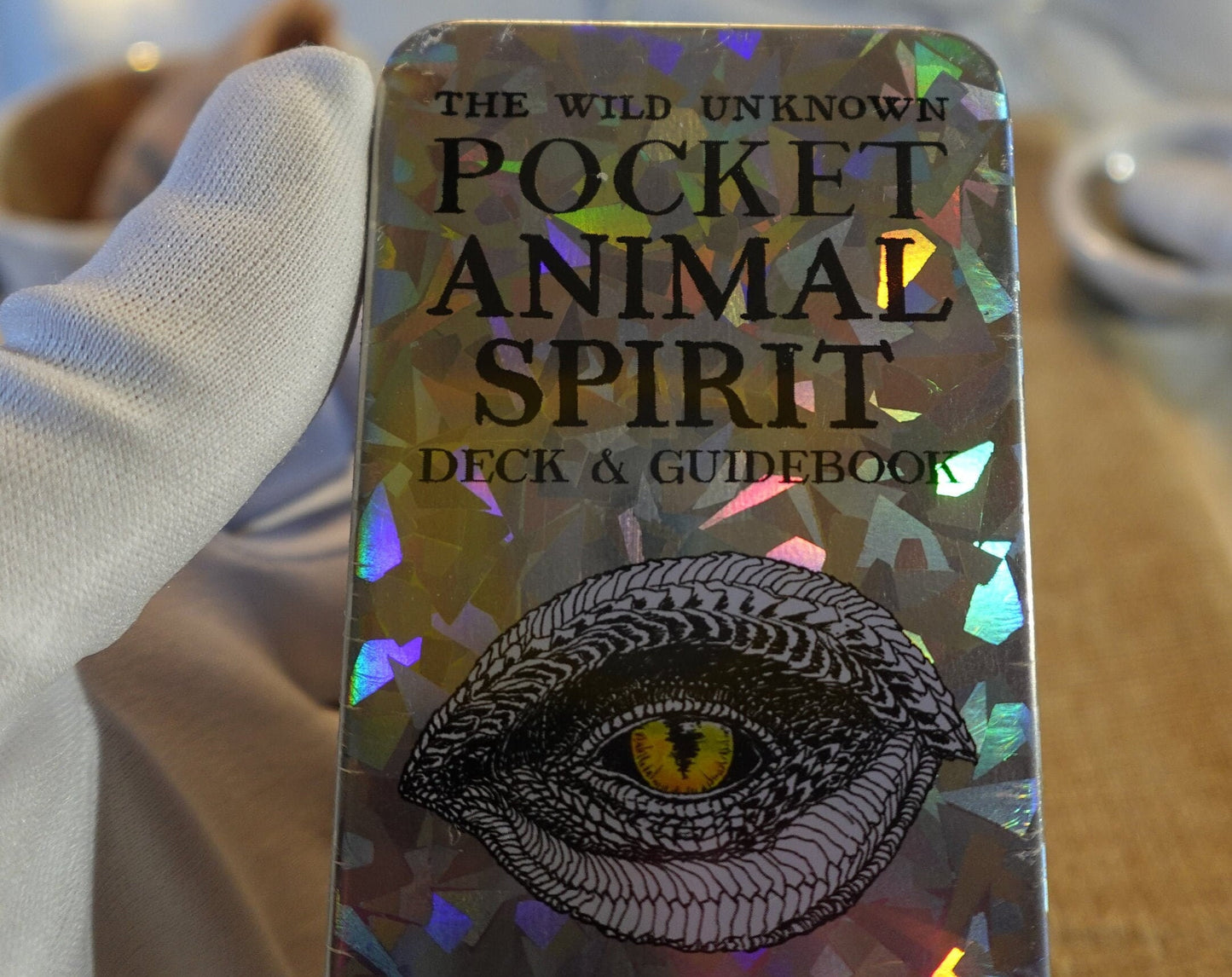 Pocket Animal Tarot Card Spirit Deck Wild Unknown Authentic Tarot Tin Box High